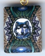 Fimo Pendant 102 J
